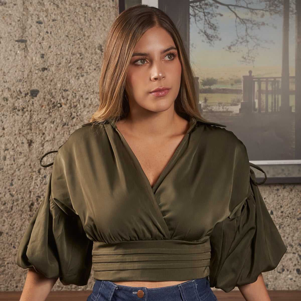 Budapest crop top