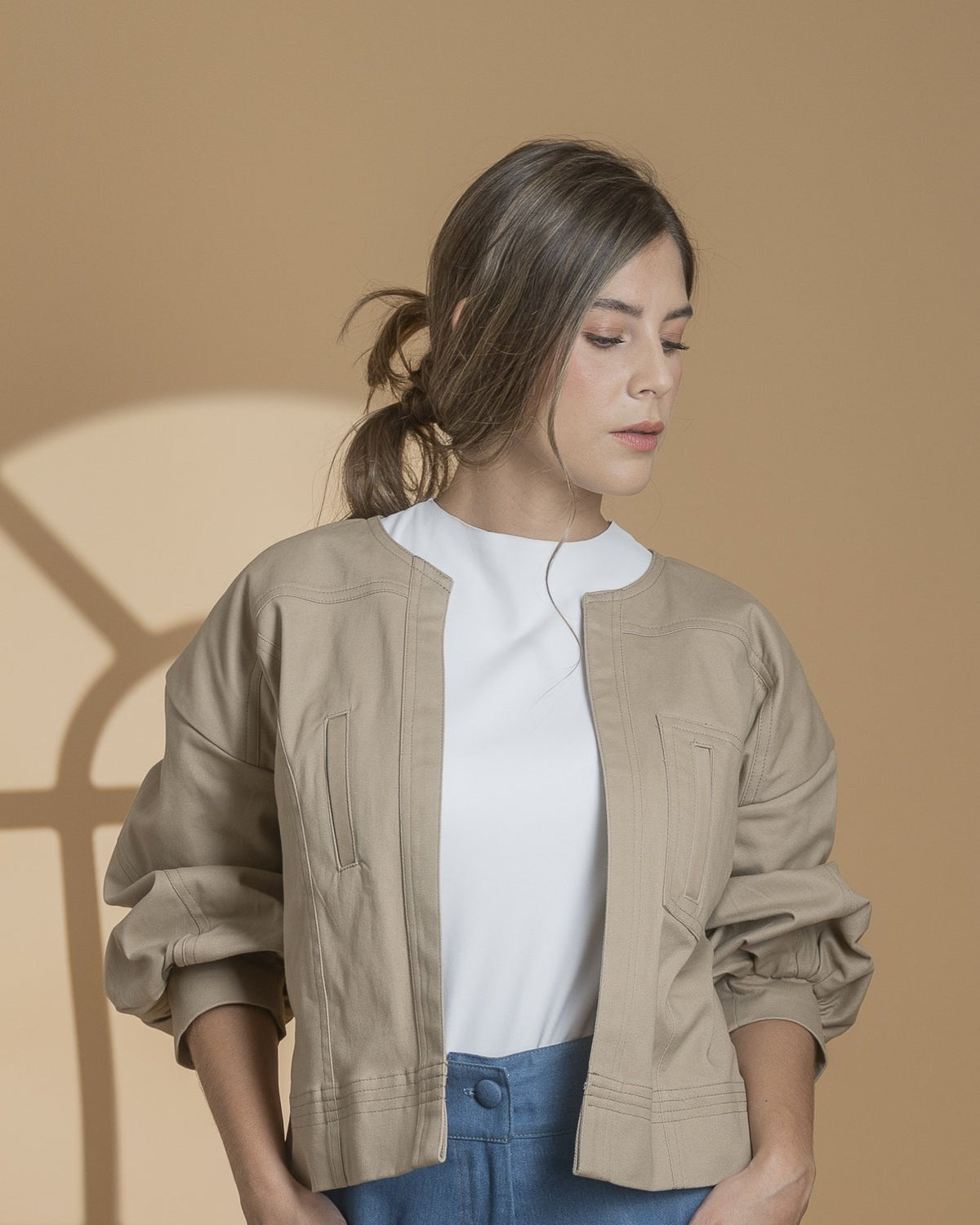 Travesía jacket, vista de perfil