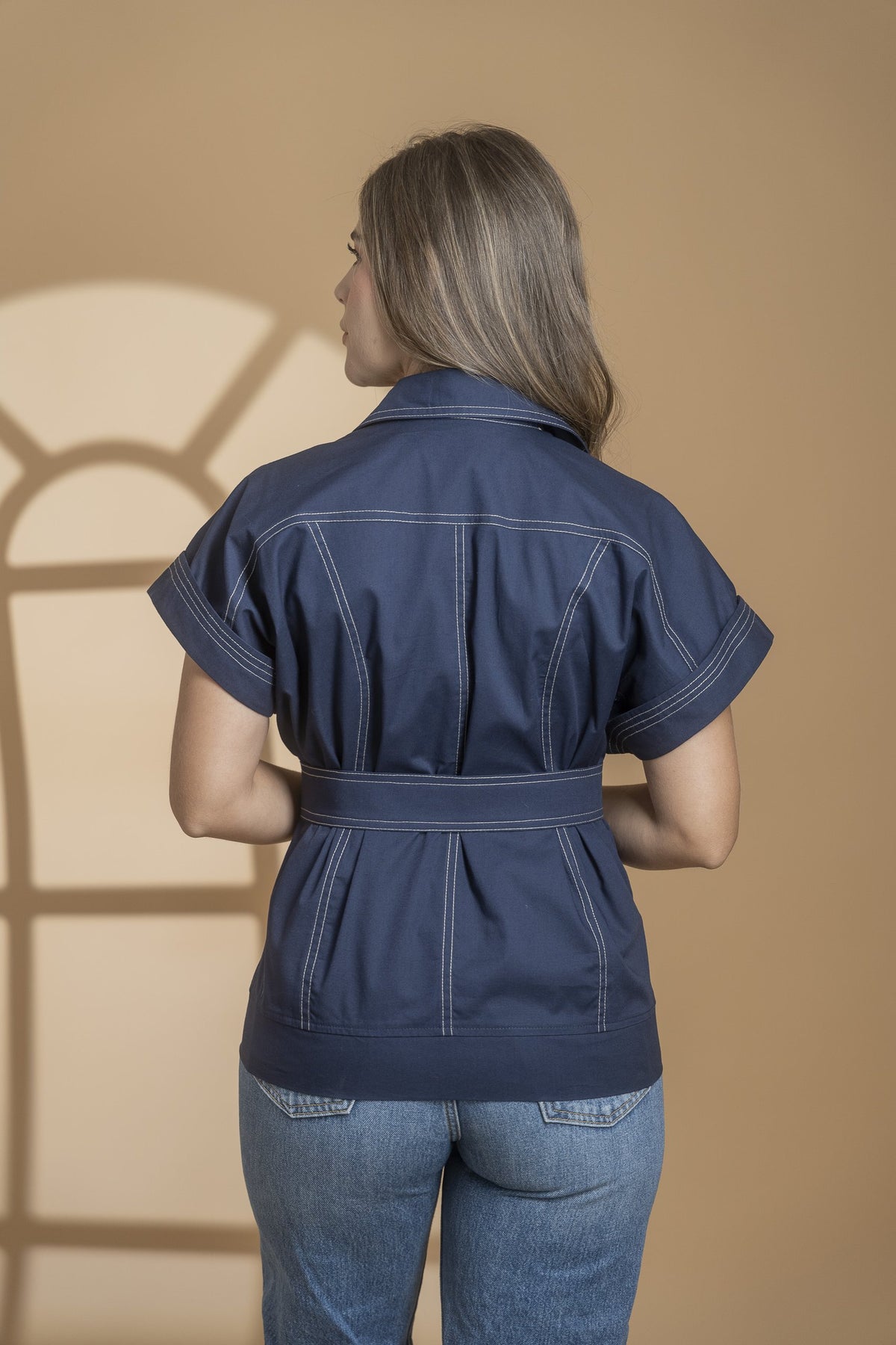 Puerto blouse, vista posterior