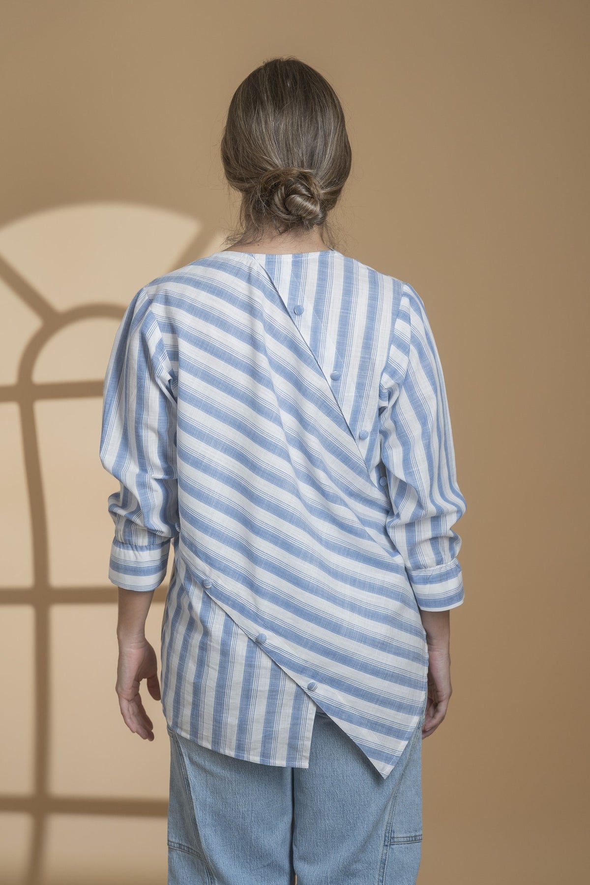 Litoral blouse, vista posterior