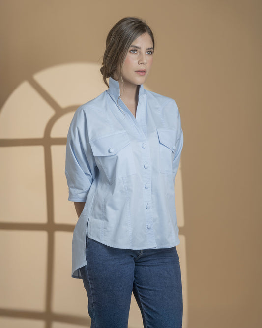 Horizonte blouse — Slawtique Bitácora