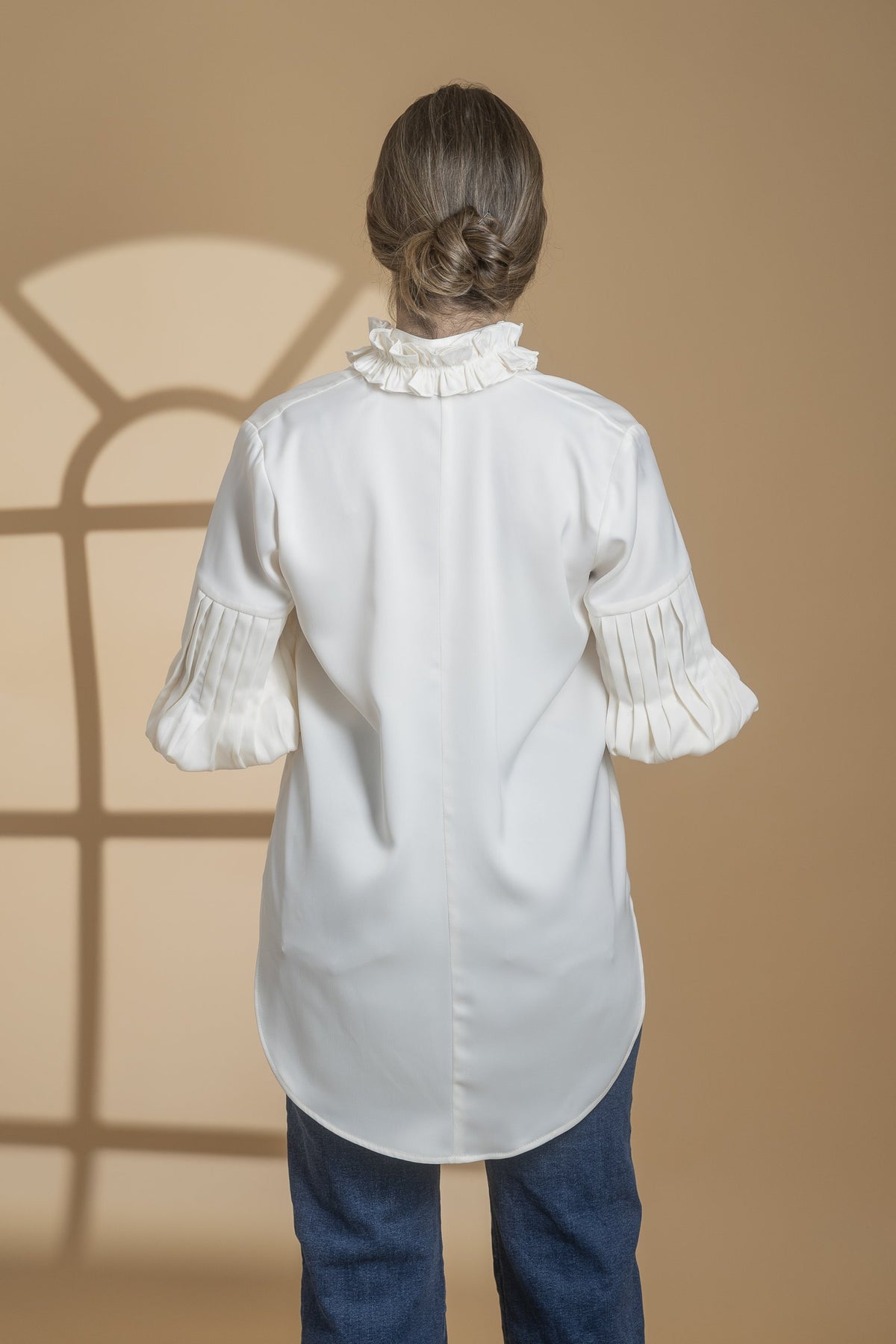 Estela blouse, vista posterior
