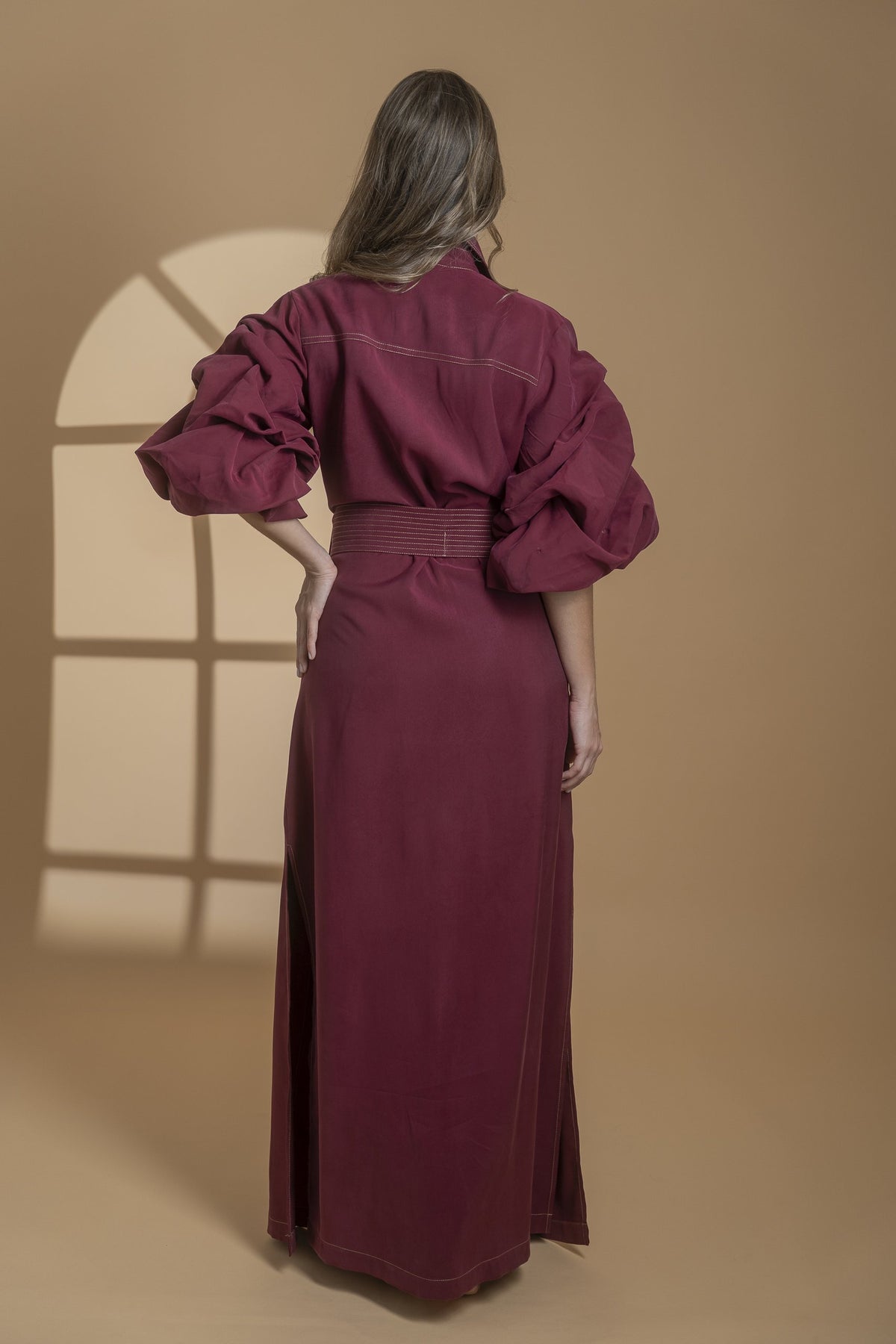 Destino dress, vista posterior