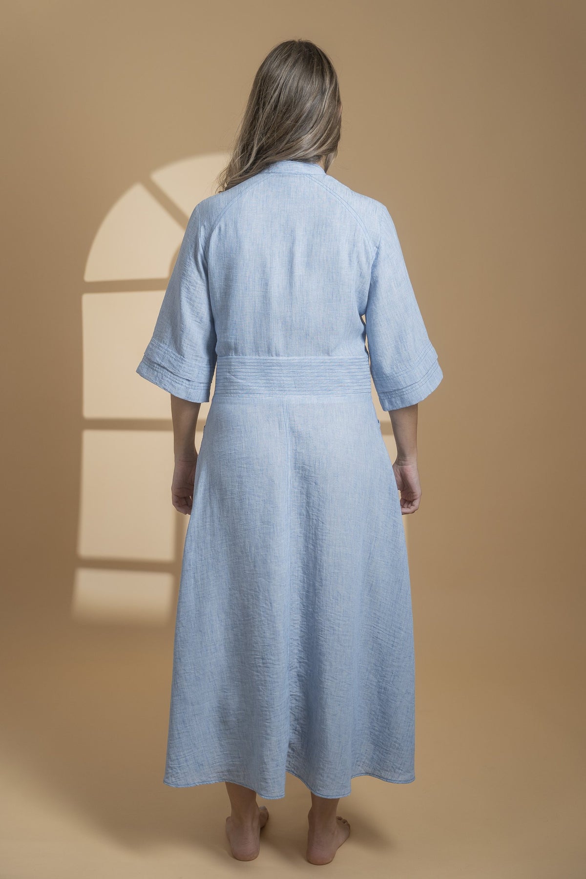 Isla dress, vista posterior