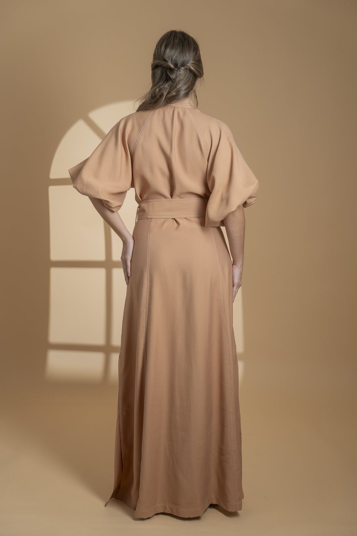 Meridiano dress, vista posterior