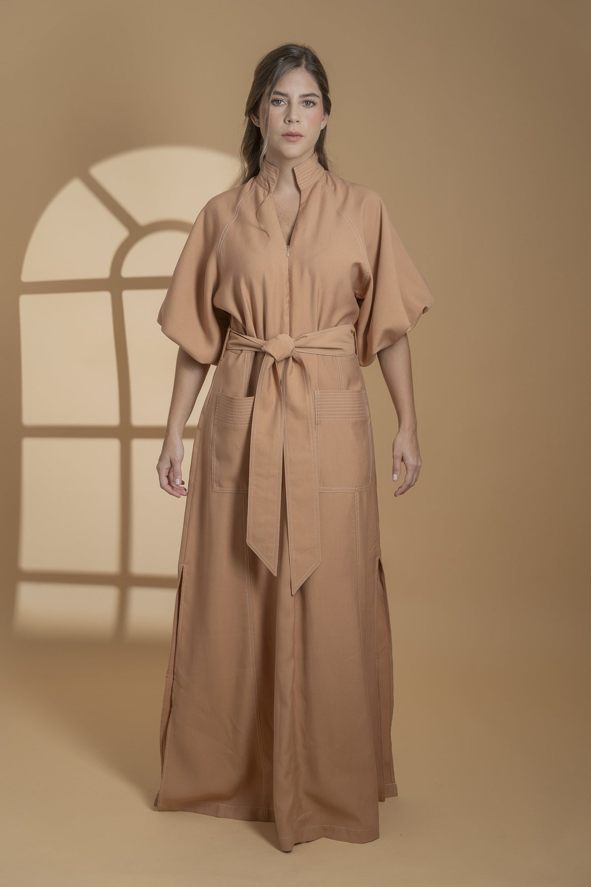 Meridiano dress, vista frontal