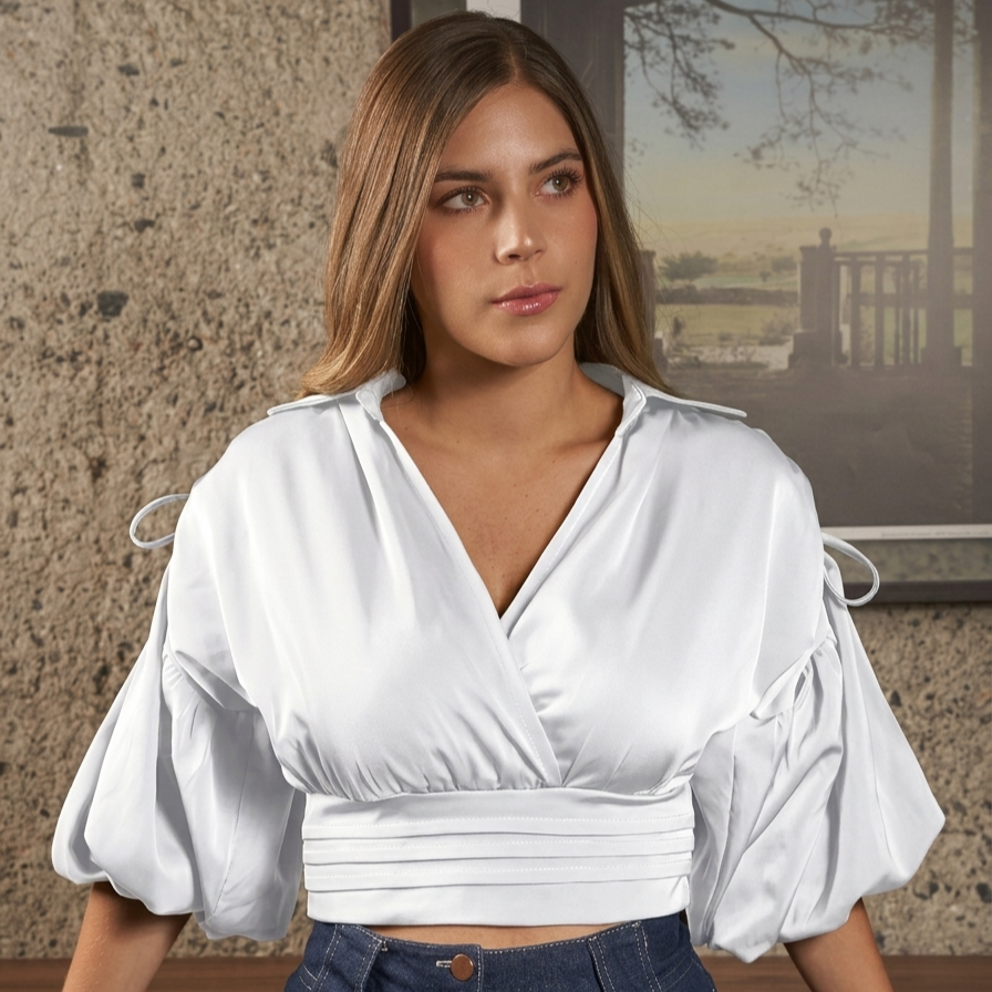 Budapest crop top