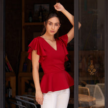 Cargar imagen en el visor de la galería, Cerise blouse
